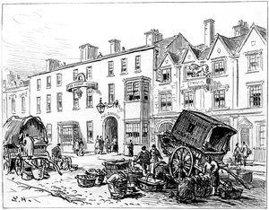 The Red House Hotel, Stratford-upon-Avon, Warwickshire, 1885. af Edward Hull