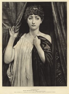 Cressida (gravering) af Edward John (after) Poynter