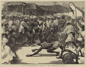 Indian Sketches, Human Tigers på Muharram Festival