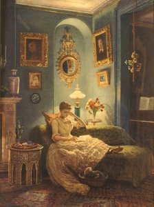 En aften i hjemmet, 1888