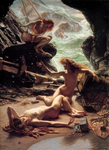 Stormnymfernes hule, 1903.