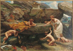 Dybets vidundere: en idyl af Edward John Poynter