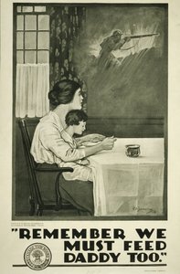 Husk, at vi også skal fodre Daddy, Canada Food Board af Edward Killingworth Johnson