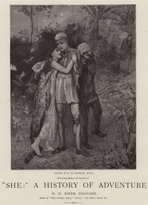 Hun, en historie om eventyr af Edward Killingworth Johnson