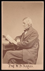 Portræt af William Barton Rogers 1804-1882, mellem 1866 og 1873. af Edward L Allen