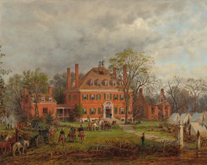 Det gamle Westover-hus af Edward Lamson Henry