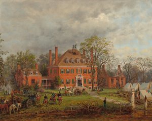 The Old Westover House, 1869.