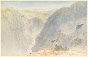 Agia Paraskevi, Epirus, Grækenland af Edward Lear
