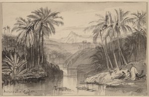 Avisavella, Ceylon af Edward Lear