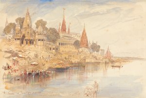 Benares af Edward Lear