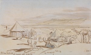 Mellem Bir El Abt af Edward Lear