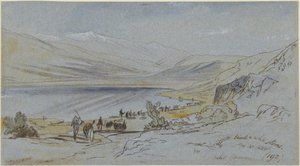 Birket el Yamouni af Edward Lear
