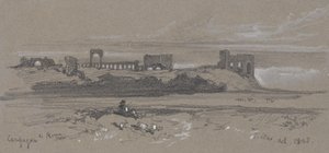 Landskabet omkring Rom af Edward Lear