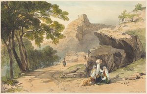 Cervara af Edward Lear