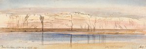 Deir El Adra af Edward Lear