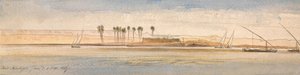 Deir Kadige, kl. 13.00, 2. januar 1867 af Edward Lear