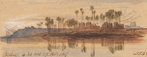 Dishne; kl. 16.30, den 27. februar 1867 (554) af Edward Lear