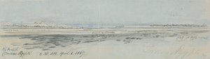 El Areesh (Torrens Ægypti) af Edward Lear