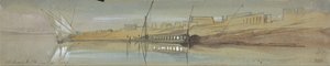 El Luxor af Edward Lear