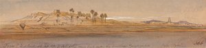 Faras Vestbredden af Edward Lear