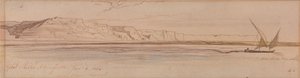 Gebel Sheikh Abu Fodde af Edward Lear