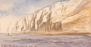 Gebel Sheikh Abu Fodde, kl. 8.00, 4. marts 1867 (588) af Edward Lear