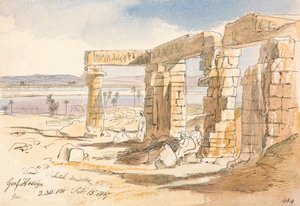 Gerf Hoseyn, kl. 14.30, 15. februar 1867 (484) af Edward Lear