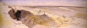 I ørkenen nær Damaskus af Edward Lear