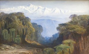 Kinchinjunga af Edward Lear