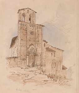 Leonessa, 3. oktober 1844 af Edward Lear