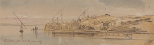 Luxor, kl. 7.30, 20. januar 1867 (199) af Edward Lear
