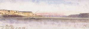 I nærheden af Dendour af Edward Lear