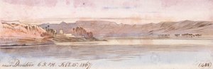 I nærheden af Dendour af Edward Lear