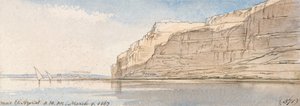 I nærheden af El Azerat af Edward Lear