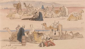 I nærheden af Suez af Edward Lear