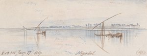 Negadah; kl. 17.30, den 17. januar 1867 (192) af Edward Lear