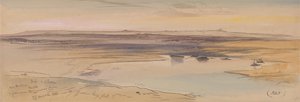 Ny havn, Malta af Edward Lear