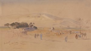 Oasis Village af Edward Lear