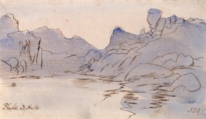 Philae af Edward Lear