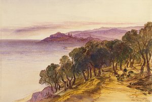 Porto Maurizio af Edward Lear