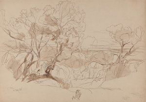 Santa Decca, Korfu, 28. maj 1848 (126) af Edward Lear