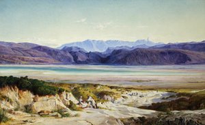 Thermopylæs bjerge af Edward Lear