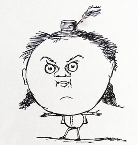 Yonghy- Bonghy-Bo-figuren (tegning) af Edward Lear