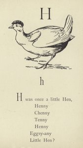 Bogstavet H af Edward Lear