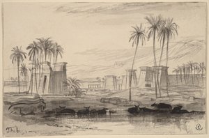 Theben af Edward Lear