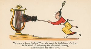 There was a Young Lady of Tyre, who swept the loud chords of a lyre, fra 