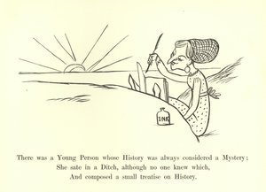 Der var en ung person, hvis historie altid blev betragtet som et mysterium af Edward Lear