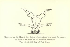 Der var en gammel mand fra Port Grigor, hvis handlinger var kendt for kraft af Edward Lear