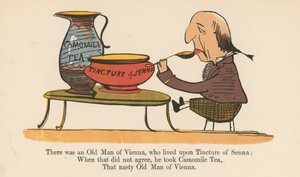 Der var en gammel mand fra Wien, som boede på Tincture of Senna, fra 