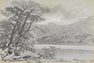 Ullswater af Edward Lear
